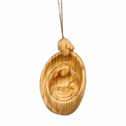 Modern Style Nativity Scene Ornament - Olive Wood - 3.5 Inch -Toy Series Store ybicqd4bk8mzz1mtmqip