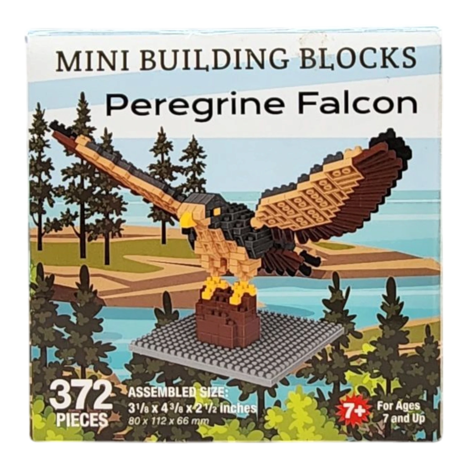 Mini Building Blocks - Peregrine Falcon 1 Mini Building Blocks - Peregrine Falcon