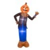 Lighted Inflatable Scarecrow - 96 Inches Tall