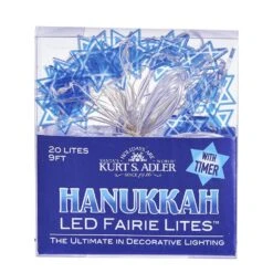 Kurt Adler Battery-Operated Hanukkah LED Fairy Light - Dreidel -Toy Series Store ybycw6kxzgrfaxlrky3h