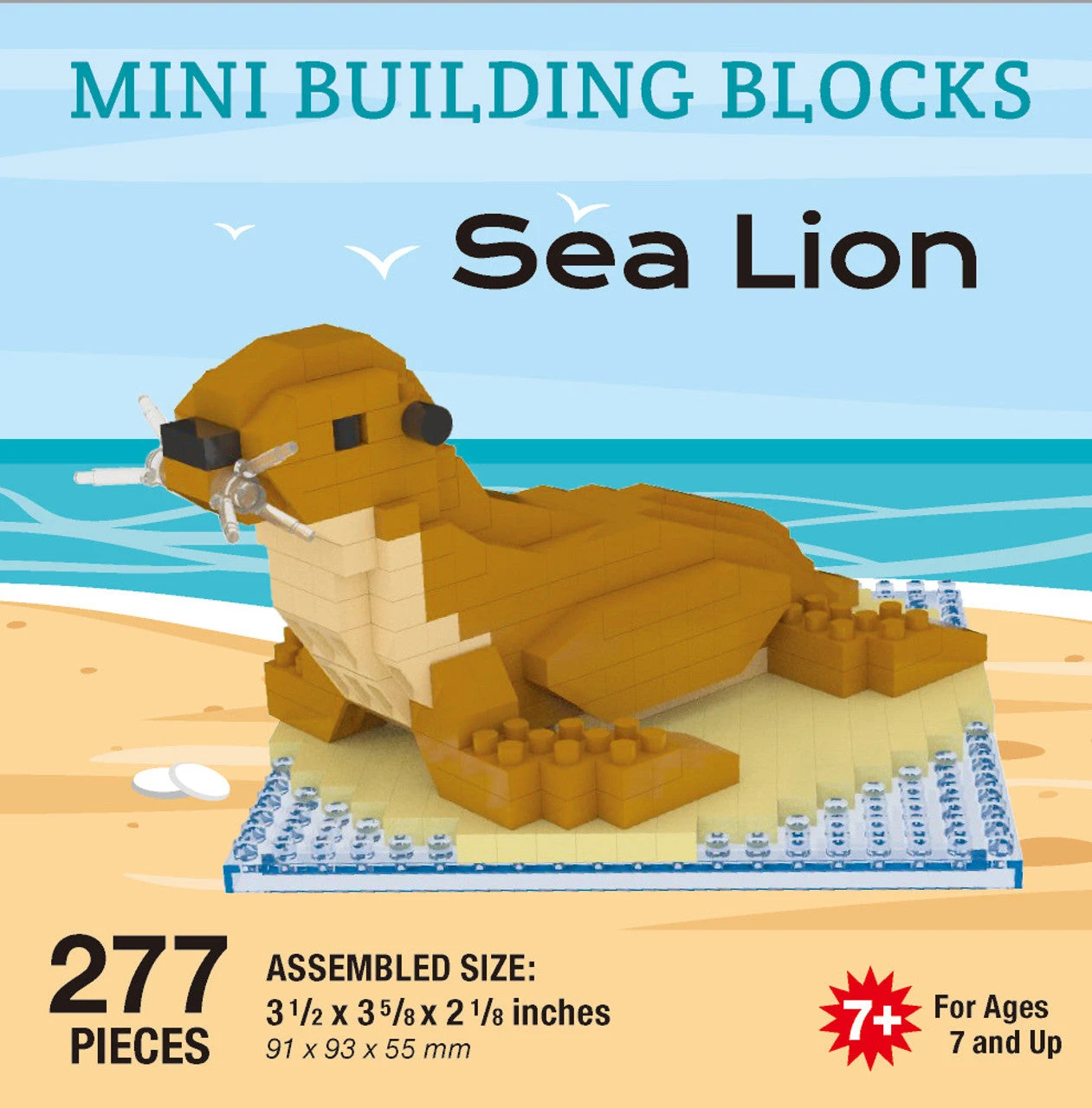Mini Building Blocks - Sea Lion 1 Mini Building Blocks - Sea Lion
