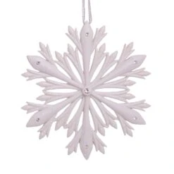 Kurt Adler Elegant Snowflake Ornament With Swarovski Elements 8 Kurt Adler Elegant Snowflake Ornament With Swarovski Elements -Toy Series Store yd6tedc3urwgikdztlmm
