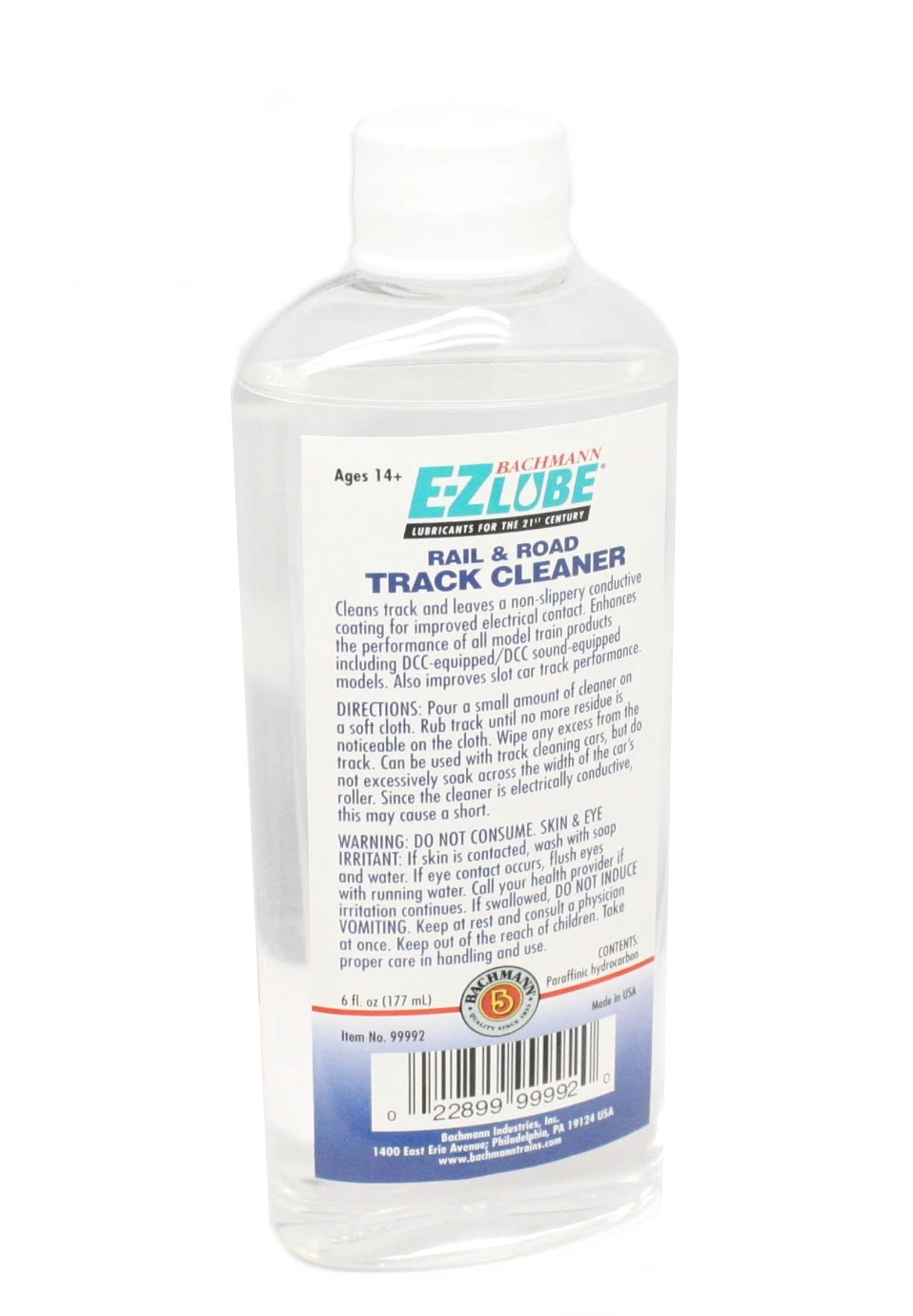 Bachmann E-Z Lube Rail & Road Track Cleaner 6 Oz 1 Bachmann E-Z Lube Rail & Road Track Cleaner 6 Oz