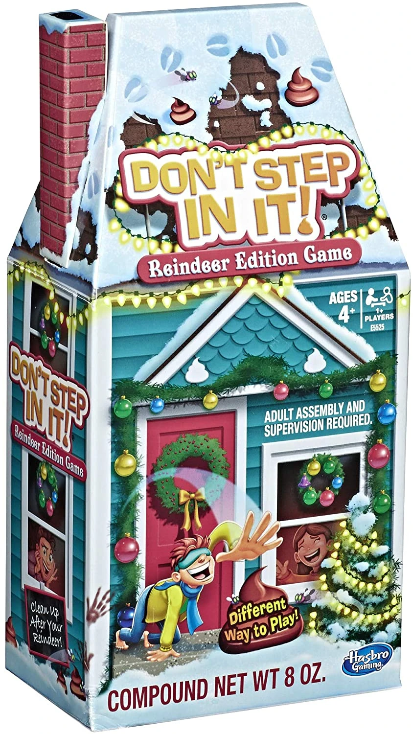 Hasbro Dont Step In It - Reindeer Edition 1 Hasbro Dont Step In It - Reindeer Edition