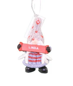 Personalized Gnome Ornament (Letters J-P) - Luke -Toy Series Store yofhabcdoarbrily9vuu
