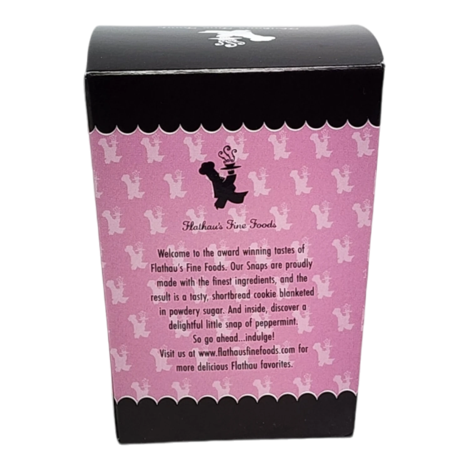 Flathau's Shortbread Snaps - 4 Ounce - Peppermint 2 Flathau's Shortbread Snaps - 4 Ounce - Peppermint - Image 2