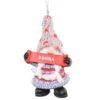Personalized Gnome Ornament (Letters A-I) - Donna