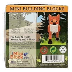 Mini Building Blocks - Red Fox -Toy Series Store yywenmkdlpzasly6ap1e