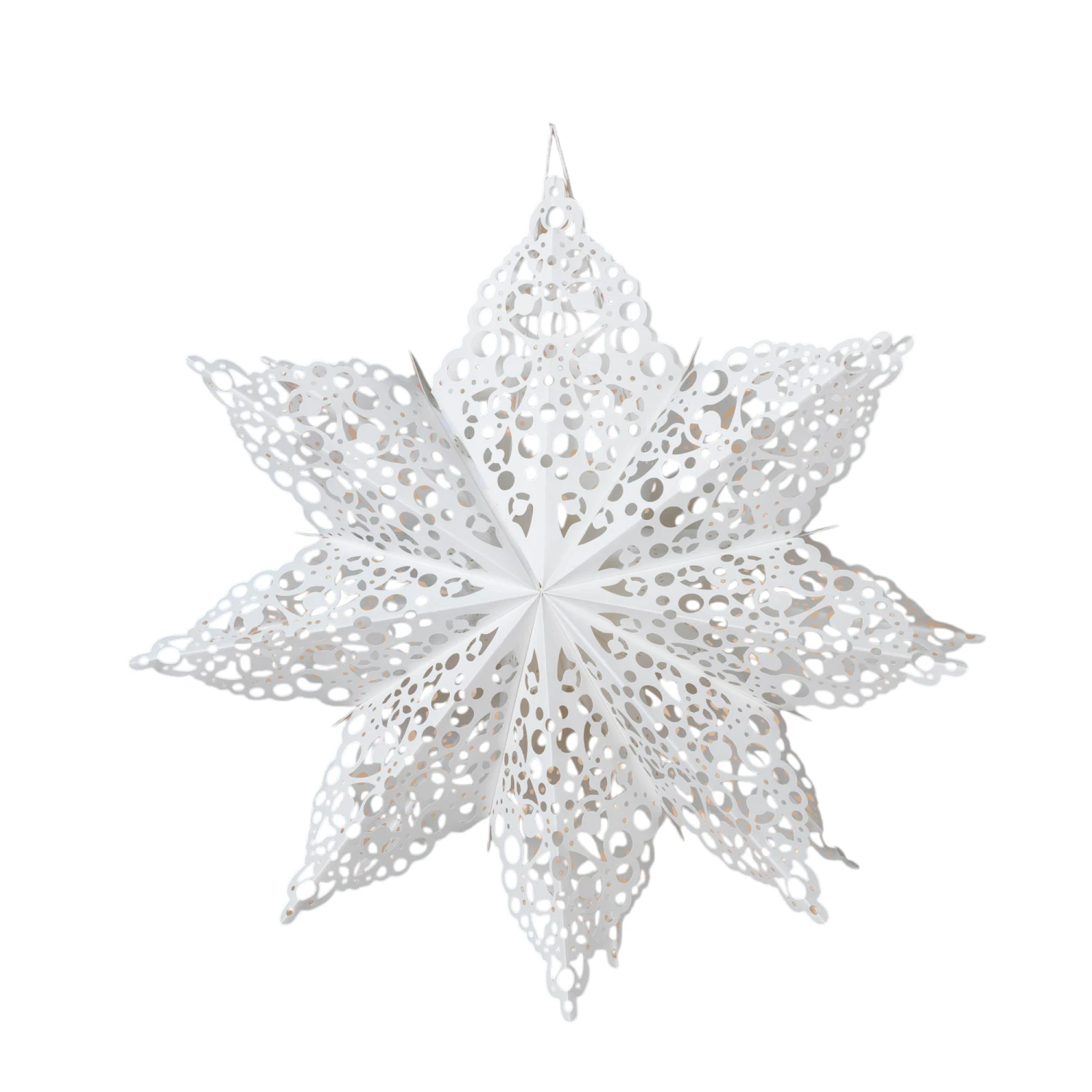 Paper Snowflake Ornament - 26 Inch 2 Paper Snowflake Ornament - 26 Inch - Image 2