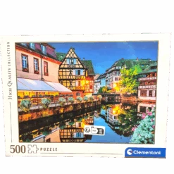 Clementoni Strasbourg Old Town - 500 Piece Puzzle 5 Clementoni Strasbourg Old Town - 500 Piece Puzzle -Toy Series Store zezunbebmjmlrfxiwayj