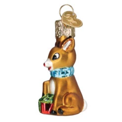 Gumdrop Mini Rudolph Glass Ornament -Toy Series Store zhmkibxbcaxfyshsn4es