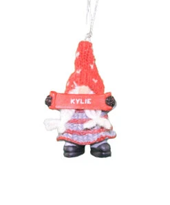 Personalized Gnome Ornament (Letters J-P) - Luke -Toy Series Store zrw40bxuhcpgbt5meeqz