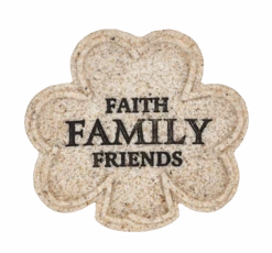 Shamrock Trinket Dish - Faith Family Friends