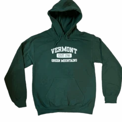 Vermont Est 1791 Green Mountain Hoodie - -Toy Series Store zxmauo4fjzhxc34oduze